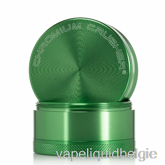 Vape Vloeibare Chroom Crusher 2,2 Inch 4-delige Grinder Groen